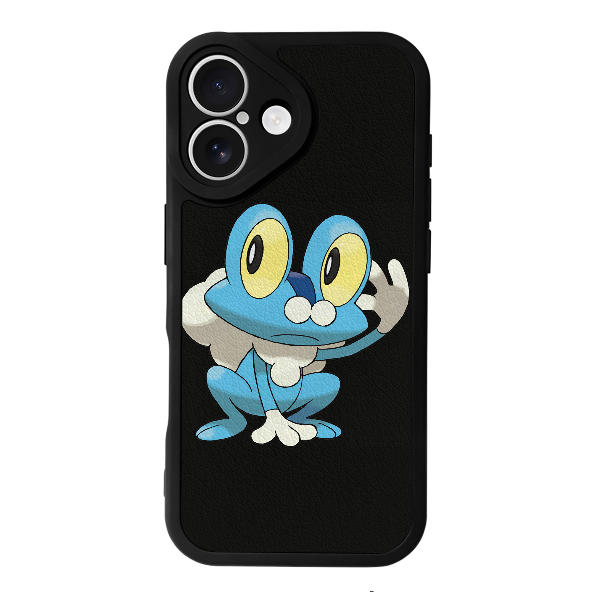 （画像用） ポケットモンスター Pokémon 【iPhone 16シリーズ対応】シリコンスマホケース（レザー調） 材質：シリコン
